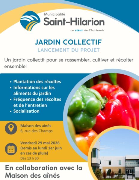 Jardin collectif à saint-hilarion